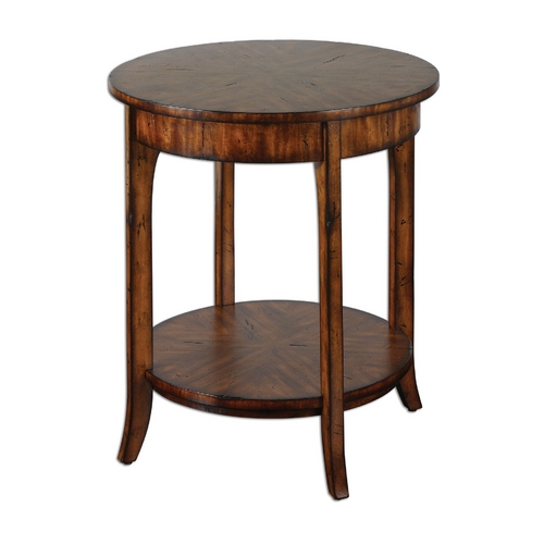 Uttermost Lighting Accent Table in Old Barn Finish 24228