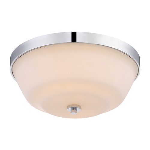 Nuvo Lighting Willow Polished Nickel Flush Mount by Nuvo Lighting 60/5804