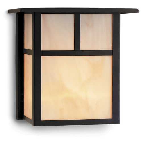 Craftsman 8-Inch Outdoor Wall Light in Bronze by Design Classics
