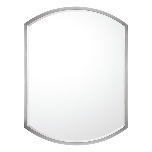 Capital Lighting 24 x 32-Inch Beveled Rounded Mirror in Nickel by Capital Lighting M362474