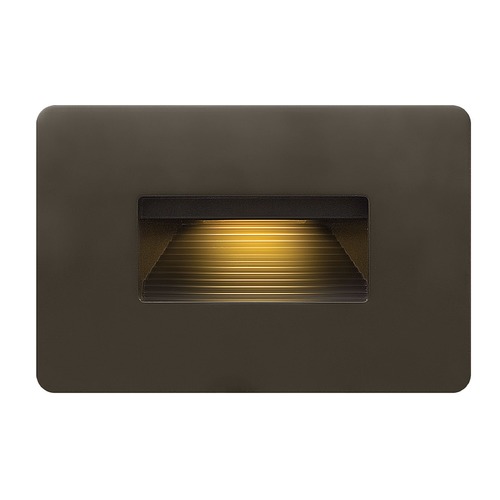 Hinkley Luna 4.50-Inch Wide Bronze LED Recessed Step Light by Hinkley Lighting 15508BZ