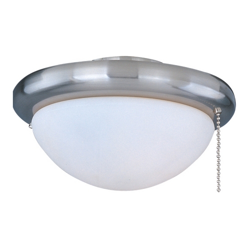 Maxim Lighting Basic-Max Satin Nickel Fan Light Kit by Maxim Lighting FKT206SN