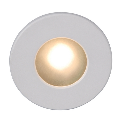 WAC Lighting WAC Lighting White LED Recessed Step Light WL-LED310-C-WT