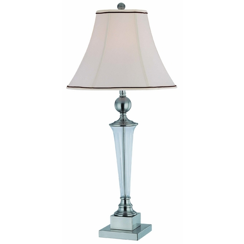 Lite Source Table Lamp in Plated Black Nickel