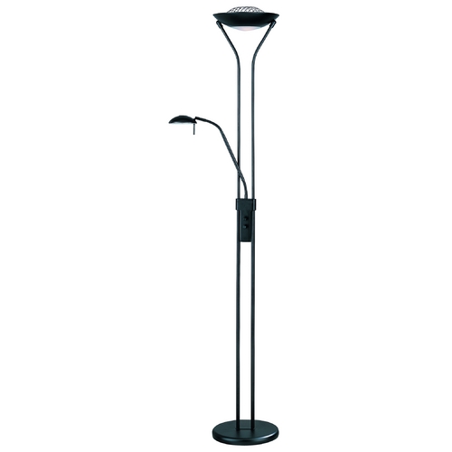Lite Source Lighting Duality II Torchiere Lamp by Lite Source Lighting LS-80984BLK