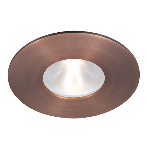 WAC Lighting Round Copper Bronze 2-Inch LED Recessed Trim 4000K 635LM 53-Degree by WAC Lighting HR-2LD-ET109F-C-CB