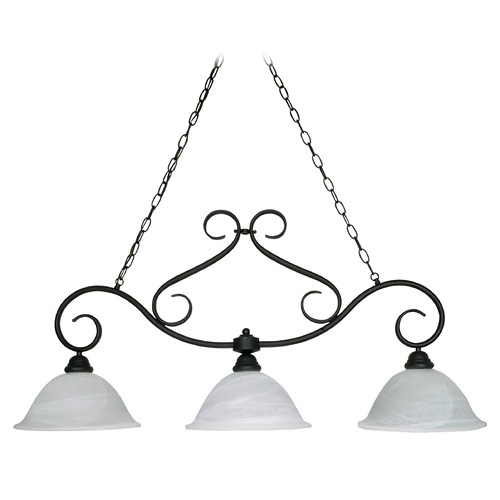 Nuvo Lighting Island Pendant in Textured Black by Nuvo Lighting 60/382