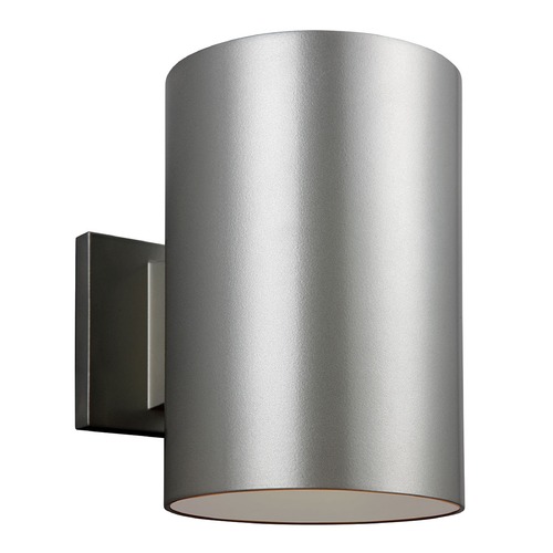 Visual Comfort Studio Collection 9-Inch Outdoor Wall Light in Painted Brushed Nickel by Visual Comfort Studio 8313901-753