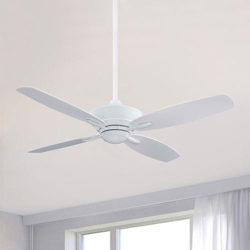 Minka Aire New Era 52-Inch Ceiling Fan in White by Minka Aire F513-WH