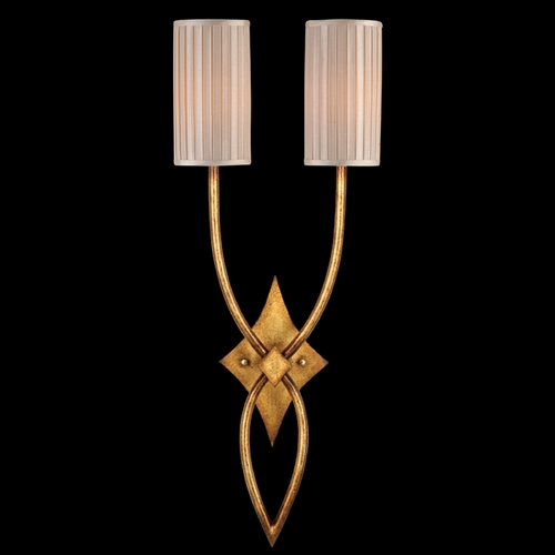 Fine Art Lamps Fine Art Lamps Portobello Road Dor Gold Sconce 418850ST