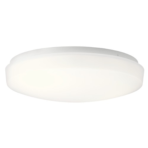 Kichler Lighting Ceiling Space 13.50-Inch White LED Flush Mount by Kichler Lighting 10767WHLED