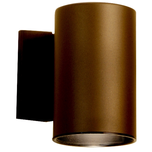 Kichler Lighting Cylinders 7-Inch Outdoor Wall Light in Architectural Bronze by Kichler Lighting 9234AZ