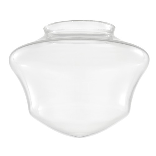 Design Classics Lighting Clear Glass Shade 6-Inch Wide - 3-Inch Fitter Opening GC6-CL