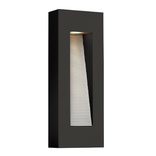 Hinkley Luna 16.25-Inch Satin Black LED Outdoor Wall Light by Hinkley Lighting 1668SK-LED