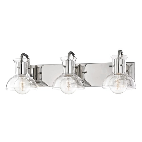 Mitzi by Hudson Valley Riley Polished Nickel Bathroom by Mitzi by Hudson Valley H111303-PN
