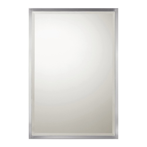 Capital Lighting 26 x 38-Inch Beveled Mirror in Brushed Nickel by Capital Lighting M382656