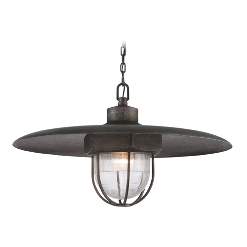 Troy Lighting Acme 32-Inch Aged Silver Pendant by Troy Lighting F3898