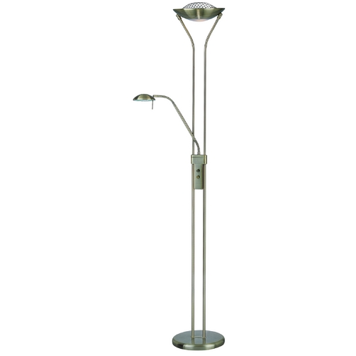Lite Source Lighting Duality II Torchiere Lamp by Lite Source Lighting LS-80984AB