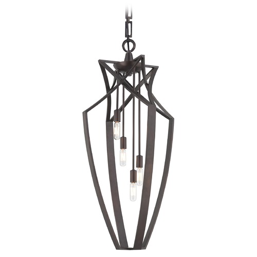 Savoy House Windsung Pendant in English Bronze by Savoy House 3-6821-4-13