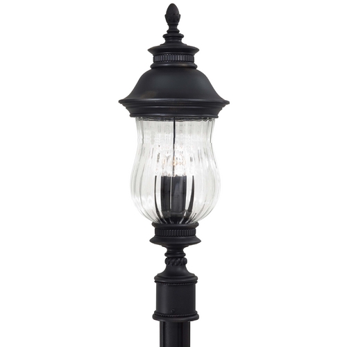 Minka Lavery Post Light with Clear Glass in Heritage by Minka Lavery 8909-94