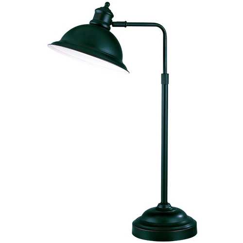 Lite Source Adjustable Desk Lamp in Aged Copper