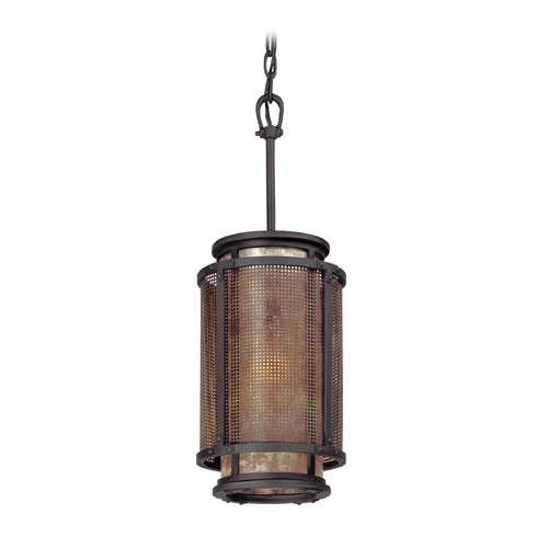 Troy Lighting Copper Mountain 8.50-Inch Pendant in Old Silver by Troy Lighting F3102