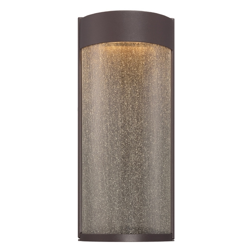 Modern Forms by WAC Lighting Rain 16-Inch LED Outdoor Wall Light in Bronze by Modern Forms WS-W2416-BZ