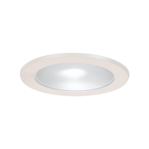 Generation Lighting 4-Inch Frosted Glass Shower Trim in White by Generation Lighting 1152AT-15
