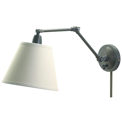 House of Troy Lighting Library Adjustable Swing Wall Lamp in Oil Rubbed Bronze by House of Troy Lighting PL20-OB