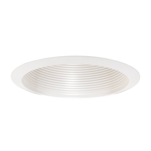 Generation Lighting 6-Inch Open Cone Shower Trim in White by Generation Lighting 1154AT-14