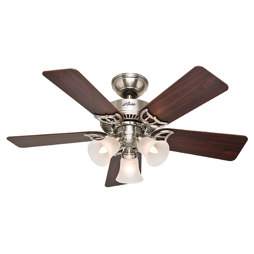 Hunter Fan Company Southern Breeze Brushed Nickel Ceiling Fan by Hunter Fan Company 51011