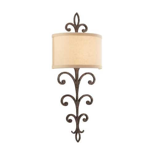 Troy Lighting Crawford 2-Light Wall Sconce in Cottage Bronze by Troy Lighting B3172-HBZ