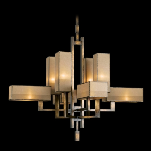 Fine Art Lamps Fine Art Lamps Perspectives Patinated Golden Bronze Chandelier 733840ST