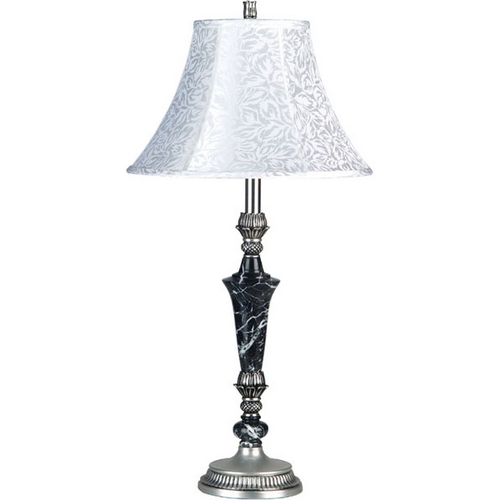 Lite Source C4229 Marble Brighton Transitional Table Lamp from the