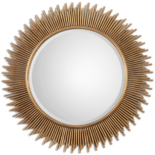 Uttermost Lighting Uttermost Marlo Round Gold Mirror 8137