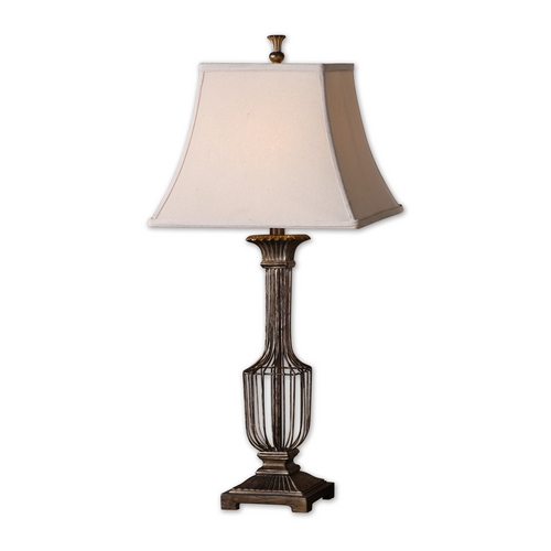Uttermost 26262 Anacapri Table Lamp in Painted Gold