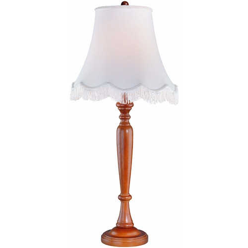 Lite Source Novi Table Lamp in Walnut