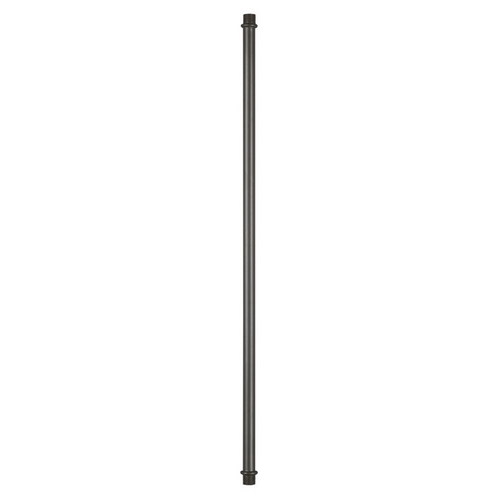 WAC Lighting Black 18-inch Suspension Rod for Track by WAC Lighting R18-BK
