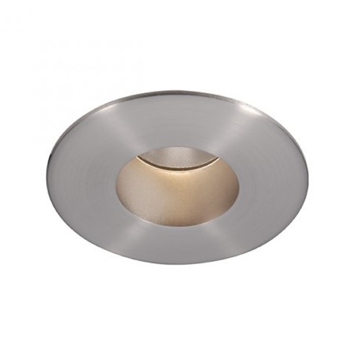 WAC Lighting Round Brushed Nickel 2-Inch LED Recessed Trim 3000K 524LM 15-Degree by WAC Lighting HR-2LED-T109S9W-BN