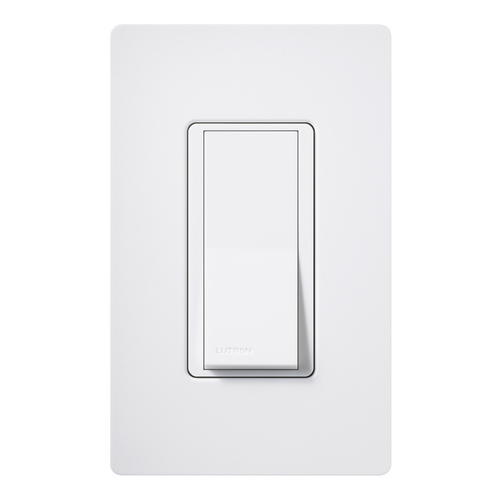 Lutron Dimmer Controls Diva General Purpose On/Off Paddle Switch in White 15A SC-1PS-SW