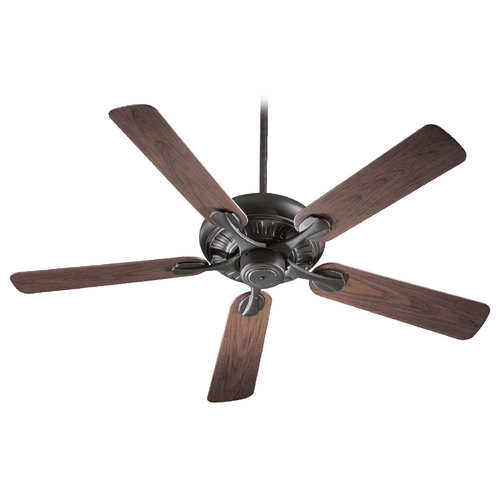 Quorum Lighting Pinnacle Patio Old World Ceiling Fan Without Light by Quorum Lighting 191525-95
