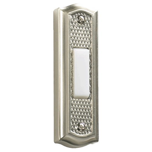 Quorum Lighting Satin Nickel Doorbell Button by Quorum Lighting 7-301-65
