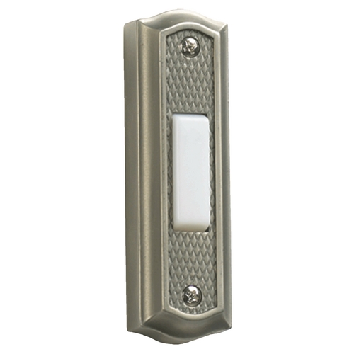 Quorum Lighting Antique Silver Doorbell Button by Quorum Lighting 7-301-92