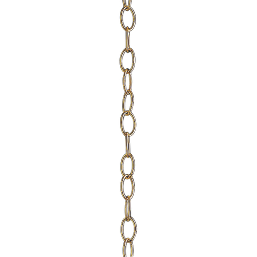 Progress Lighting 10-Foot Chain in Polished Brass by Progress Lighting P8757-10