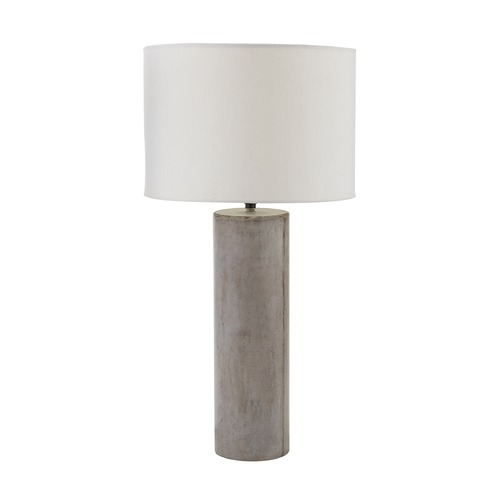 Elk Lighting Grey Wax Cubix Round Lamp 157-013