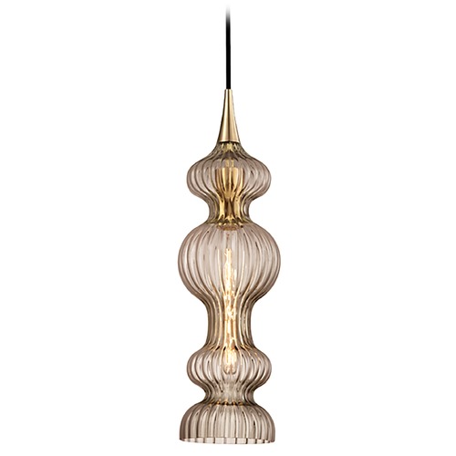 Hudson Valley Lighting Pomfret Aged Brass Pendant by Hudson Valley Lighting 1600-AGB-BZ