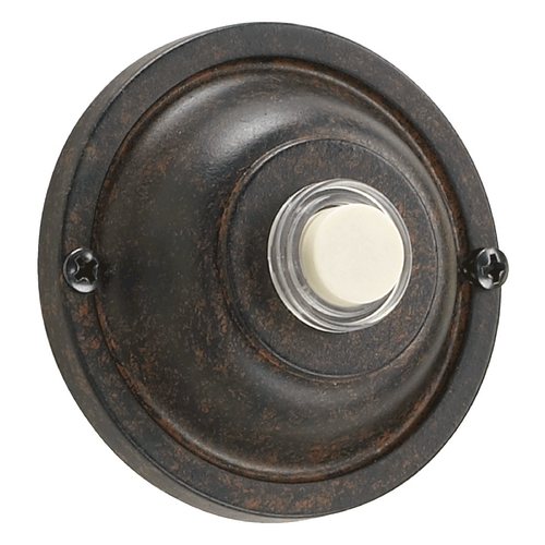 Quorum Lighting Toasted Sienna Doorbell Button by Quorum Lighting 7-304-44