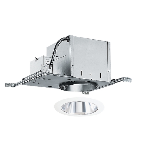 Juno Lighting Group 6-inch Recessed Lighting Kit with Clear Alzak Trim IC2/26C-WH