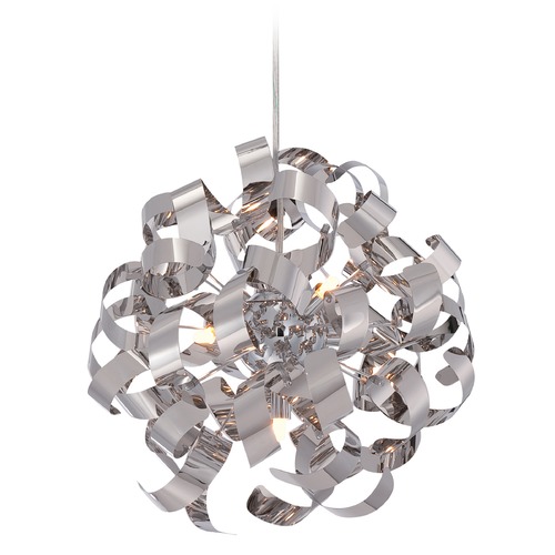 Quoizel Lighting Ribbons 17-Inch Pendant in Polished Chrome by Quoizel Lighting RBN2817C
