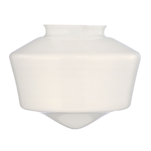 Design Classics Lighting Opal White Glass Shade - 3-Inch Fitter Opening GF6